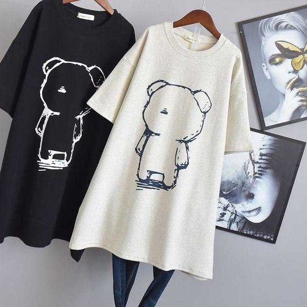 2020 autumn & winter new arrival casual thickening bear graffiti shirt short-sleeved loose sanding cotton t-shirt ing, White
2020 autumn & winter new arrival casual thickening bear graffiti shirt short-sleeved loose sanding cotton t-shirt ing, White