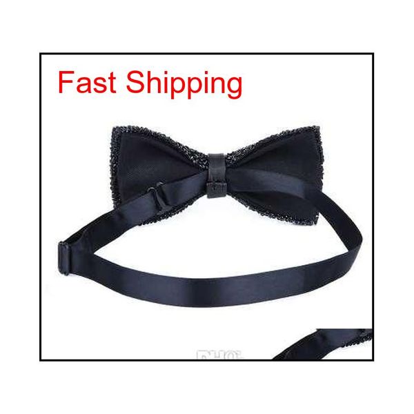 new bow tie crystal bling butterfly knot for men wedding banquet feast club party bri qyllis queen66, Black;gray
new bow tie crystal bling butterfly knot for men wedding banquet feast club party bri qyllis queen66, Black;gray