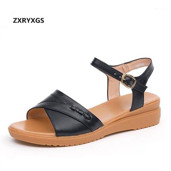 soft comfortable genuine leather sandals flat non-slip casual sandals 2020 plus size mother pregnant women shoes summer1, Black
soft comfortable genuine leather sandals flat non-slip casual sandals 2020 plus size mother pregnant women shoes summer1, Black