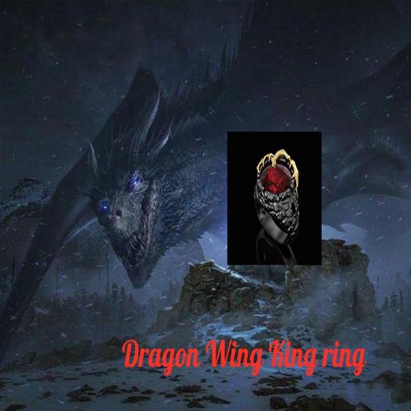 wedding rings unique bohemian natural stone ring dragon wing king retro modeling artificial antique silver plated fashion punk jewelry, Slivery;golden
wedding rings unique bohemian natural stone ring dragon wing king retro modeling artificial antique silver plated fashion punk jewelry, Slivery;golden