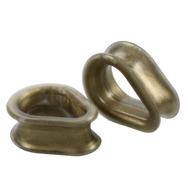 1pair sile flexible ear plugs ear piercing water drop thin double flared flesh tunnel ear gauge expander stretcher earrings q sqccex, Silver 
1pair sile flexible ear plugs ear piercing water drop thin double flared flesh tunnel ear gauge expander stretcher earrings q sqccex, Silver