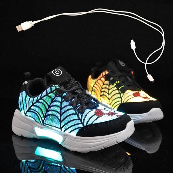 size 27-38 new summer autumn led fiber optic shoes for girls boys men women usb recharge glowing sneakers man light up shoes #pj52
size 27-38 new summer autumn led fiber optic shoes for girls boys men women usb recharge glowing sneakers man light up shoes #pj52