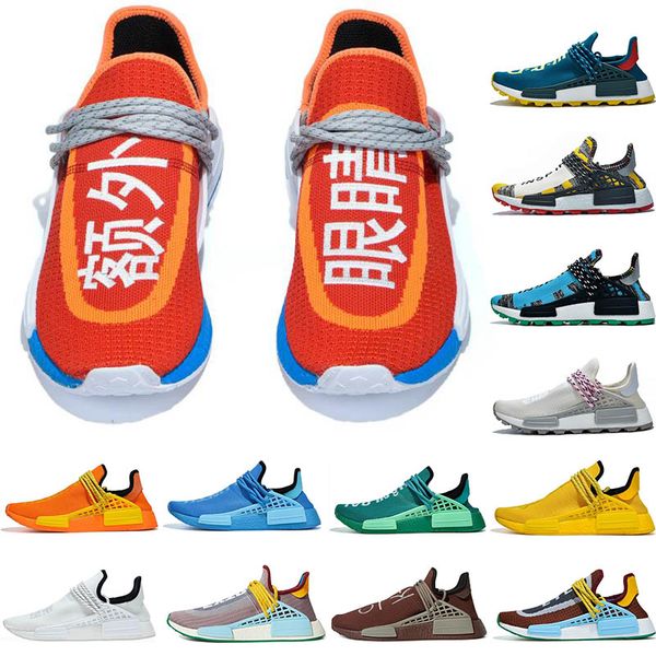 pharrell williams hu nmd human race men women running shoes triple white orange blue yellow red black sports sneakers size 36-47
pharrell williams hu nmd human race men women running shoes triple white orange blue yellow red black sports sneakers size 36-47