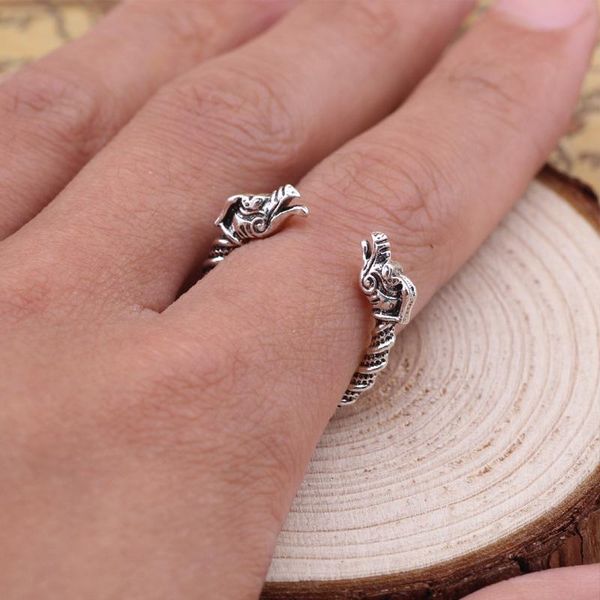 cluster rings 2021 alloy antique silver plated viking dragon ring as gift, Golden;silver
cluster rings 2021 alloy antique silver plated viking dragon ring as gift, Golden;silver