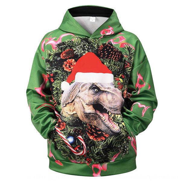 men's 2020 new christmas hooded sweatercoat sweatersweater men's autumn and winter loose pullover dinosaur print coat for men fk7z, Black
men's 2020 new christmas hooded sweatercoat sweatersweater men's autumn and winter loose pullover dinosaur print coat for men fk7z, Black