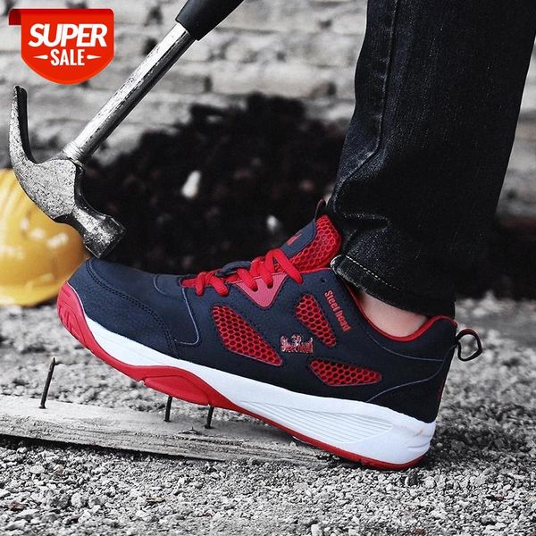 men outdoor anti-slip steel toe cap work safety shoes men breathable sneakers construction breathable sneakers sport shoes #f615
men outdoor anti-slip steel toe cap work safety shoes men breathable sneakers construction breathable sneakers sport shoes #f615