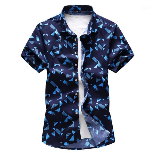 men's summer new fashion business leisure short-sleeved plus size printing shirt_3.81, White;black
men's summer new fashion business leisure short-sleeved plus size printing shirt_3.81, White;black