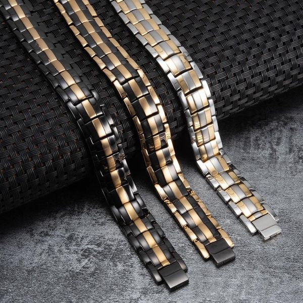 gold black magnetic bracelet male 15mm wide stainless steel magnetic bracelet for men wrist band bracelets men benefits
gold black magnetic bracelet male 15mm wide stainless steel magnetic bracelet for men wrist band bracelets men benefits