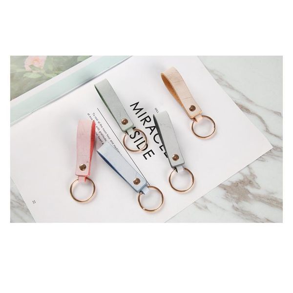 fashion car leather keychain key rope anti-lost leather rope key chain metal key strap handmade creative keychains bbykao
fashion car leather keychain key rope anti-lost leather rope key chain metal key strap handmade creative keychains bbykao
