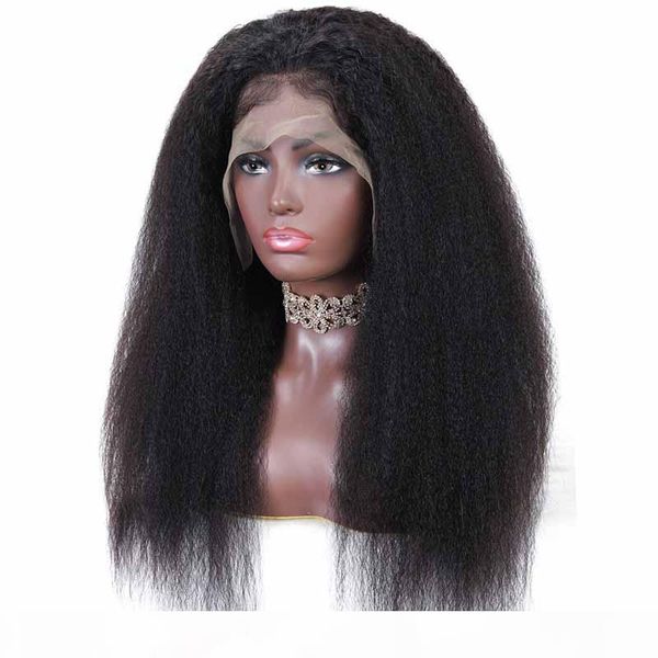 kinky straight human hair lace front wigs natural color 13x6 t type lace wigs lace frontal wigs remy hair, Black;brown
kinky straight human hair lace front wigs natural color 13x6 t type lace wigs lace frontal wigs remy hair, Black;brown