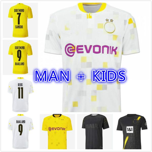 man + kids 20 21 dortmund reus balr kit soccer jerseys 100th 2020 2021 blackout sancho brandt haaland fourth football kit shirt, Black;yellow
man + kids 20 21 dortmund reus balr kit soccer jerseys 100th 2020 2021 blackout sancho brandt haaland fourth football kit shirt, Black;yellow