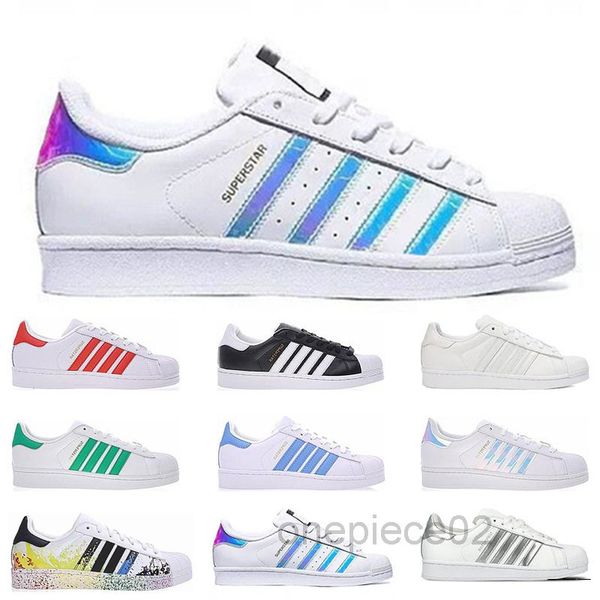 classic superstar white hologram iridescent junior superstars 80s pride sneakers super star women men fashion outdoor walking shoes tr6y
classic superstar white hologram iridescent junior superstars 80s pride sneakers super star women men fashion outdoor walking shoes tr6y