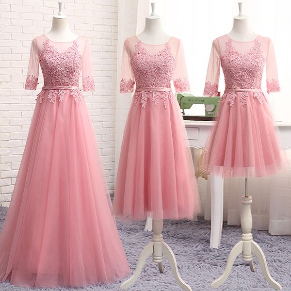 Robe de soiree Scoop Neck Lace up Transparent Lace Embroidery A-line Long evening Dress vestido de festa Formal Prom Dresses
Robe de soiree Scoop Neck Lace up Transparent Lace Embroidery A-line Long evening Dress vestido de festa Formal Prom Dresses
