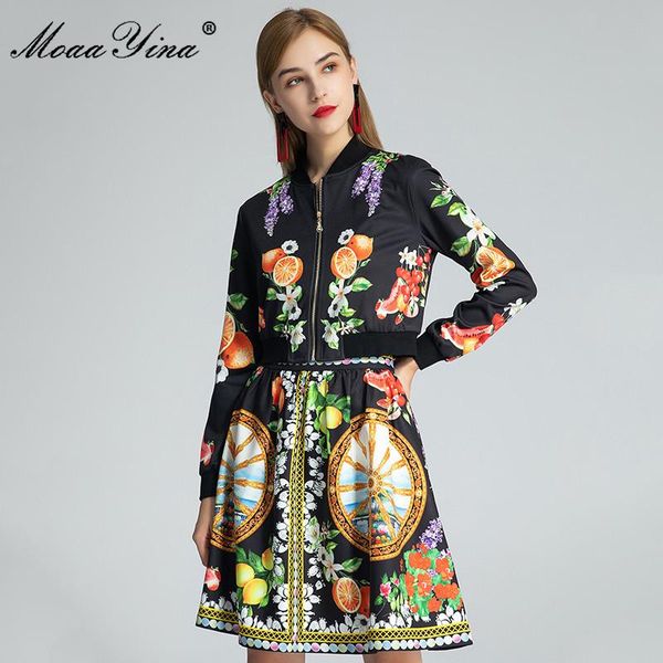 moaayina fashion designer set autumn women long sleeve jacket +sicily lemon fuirt skirt floral-print two-piece sets, Gray
moaayina fashion designer set autumn women long sleeve jacket +sicily lemon fuirt skirt floral-print two-piece sets, Gray