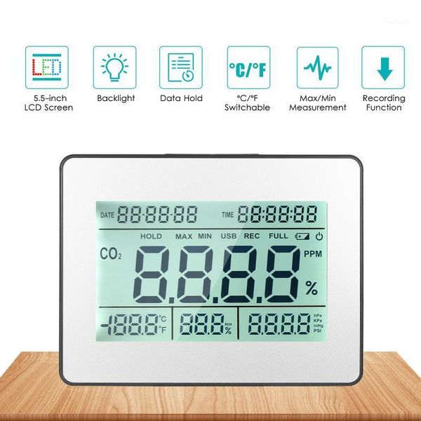 carbon dioxide detector air quality monitor with data logging clock function 5.5-inch large lcd wall mountable co2 detector1
carbon dioxide detector air quality monitor with data logging clock function 5.5-inch large lcd wall mountable co2 detector1