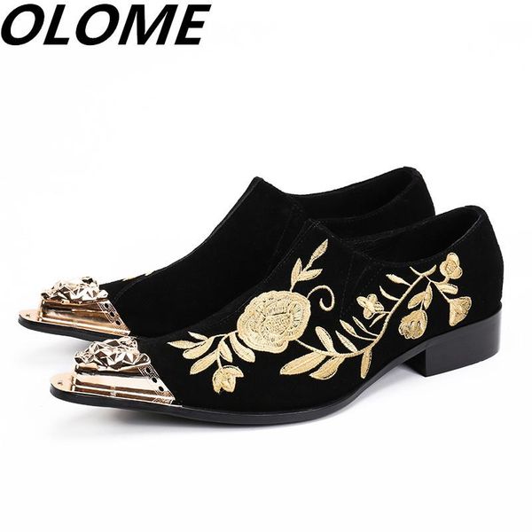 red black wedding genuine leather shoes men elegant gold iron toe spiked loafers velvet slipper floral embroidery italian oxford
red black wedding genuine leather shoes men elegant gold iron toe spiked loafers velvet slipper floral embroidery italian oxford