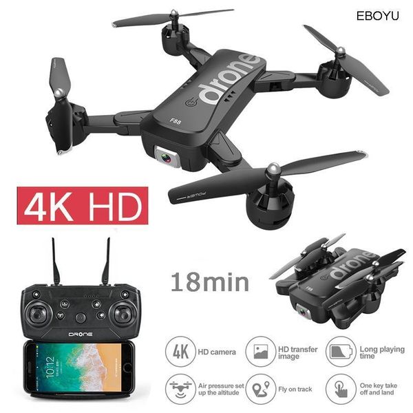drones eboyu f88 wifi fpv rc drone 4k/1080p wide angle dual cameras optical fow altitude hold quadcopter -18min flight time1
drones eboyu f88 wifi fpv rc drone 4k/1080p wide angle dual cameras optical fow altitude hold quadcopter -18min flight time1
