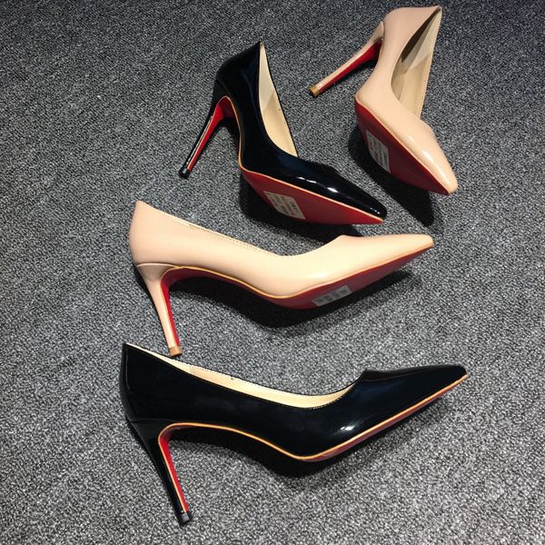 2021 red bottom fashion high heels for women party wedding black nude patent leather pointed toes pumps dress party dress shoes classic styl
2021 red bottom fashion high heels for women party wedding black nude patent leather pointed toes pumps dress party dress shoes classic styl