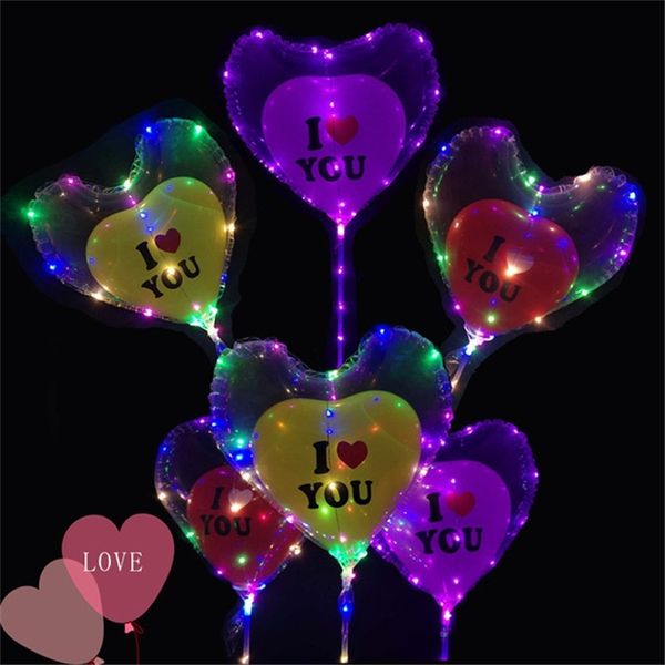 2021 valentine's day led love heart shape balloon 20inch luminous transparent bobo balloon birthday wedding party decoration balloon h1
2021 valentine's day led love heart shape balloon 20inch luminous transparent bobo balloon birthday wedding party decoration balloon h1