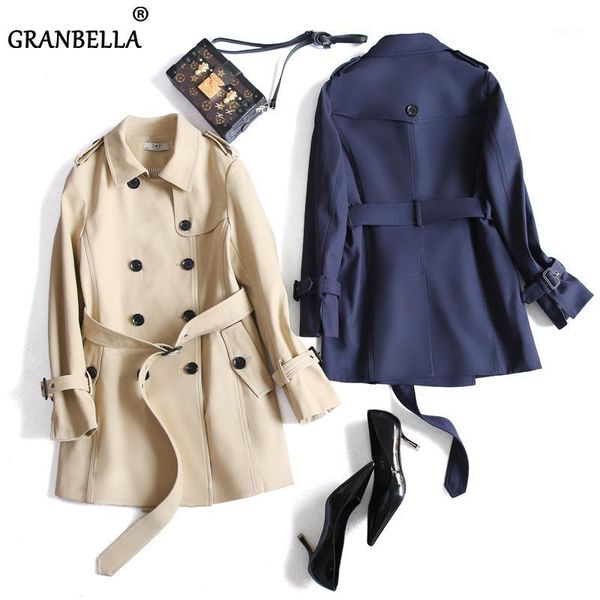 autumn striped lining outerwear regular length business women slim double breasted trench coats with belt mujer chaqueta1, Tan;black
autumn striped lining outerwear regular length business women slim double breasted trench coats with belt mujer chaqueta1, Tan;black