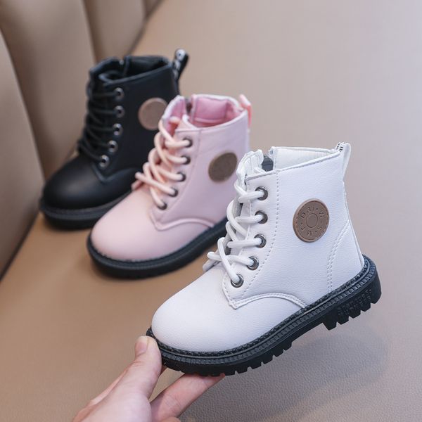 new autumn/winter boys girls leather martin boots plush fashion waterproof non-slip warm kids shoes size 21-30, Black;brown
new autumn/winter boys girls leather martin boots plush fashion waterproof non-slip warm kids shoes size 21-30, Black;brown