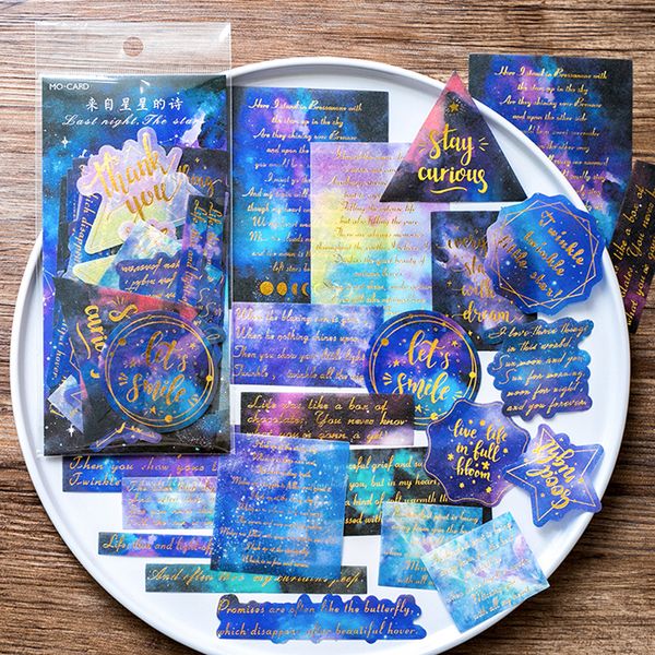 tianzi 60pcs/package last night star decoration stationery sticker diary aesthetics scrapbook planner bullet magazine
tianzi 60pcs/package last night star decoration stationery sticker diary aesthetics scrapbook planner bullet magazine