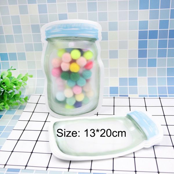 30pcs creative mason bottles bags convenient pe nuts cookies candy snacks sealed plastic bag home decoration storage supplies bbyxgg
30pcs creative mason bottles bags convenient pe nuts cookies candy snacks sealed plastic bag home decoration storage supplies bbyxgg