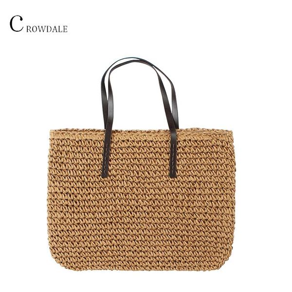 crowdale сумки женщин summer beach bag rattan woven ручной вязаная соломы большой емкости тотализаторов кожа сумка bohemia
crowdale сумки женщин summer beach bag rattan woven ручной вязаная соломы большой емкости тотализаторов кожа сумка bohemia