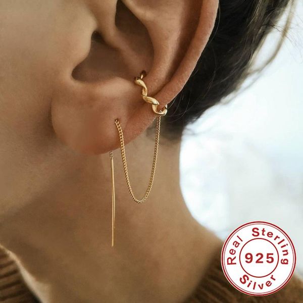 romad trendy long chain drop earrings geometric ins tassel studs piercing dangle earrings for women silver 925 jewelry kolczyki
romad trendy long chain drop earrings geometric ins tassel studs piercing dangle earrings for women silver 925 jewelry kolczyki