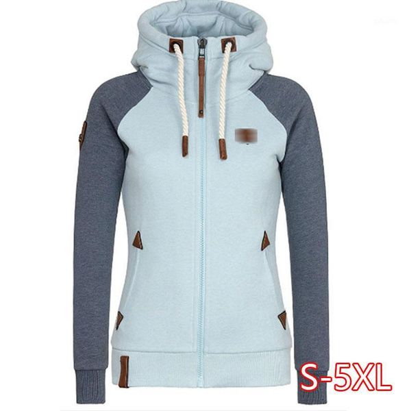 2020 zip up contrast color drawstring hoodie color block poleron mujer stitching long sleeve hoodies women turtleneck zipper1, Black
2020 zip up contrast color drawstring hoodie color block poleron mujer stitching long sleeve hoodies women turtleneck zipper1, Black