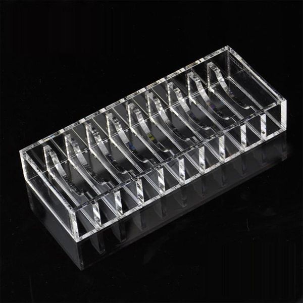 2021 fashion acrylic 10 slot jade bracelet display holder organizer bracelet showcase jewelry display props ing, Pink;blue 
2021 fashion acrylic 10 slot jade bracelet display holder organizer bracelet showcase jewelry display props ing, Pink;blue