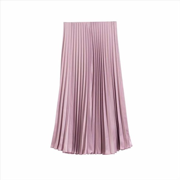 2020 new women fashion solid color pleated midi skirt faldas mujer ladies elastic waist chic mid calf skirts qun588, Black
2020 new women fashion solid color pleated midi skirt faldas mujer ladies elastic waist chic mid calf skirts qun588, Black