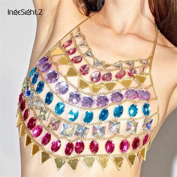 ingesight.z mirror acrylic apron bra body jewelry women chain necklace bodysuit crop costume wear party beach jewelry t200508, Silver
ingesight.z mirror acrylic apron bra body jewelry women chain necklace bodysuit crop costume wear party beach jewelry t200508, Silver