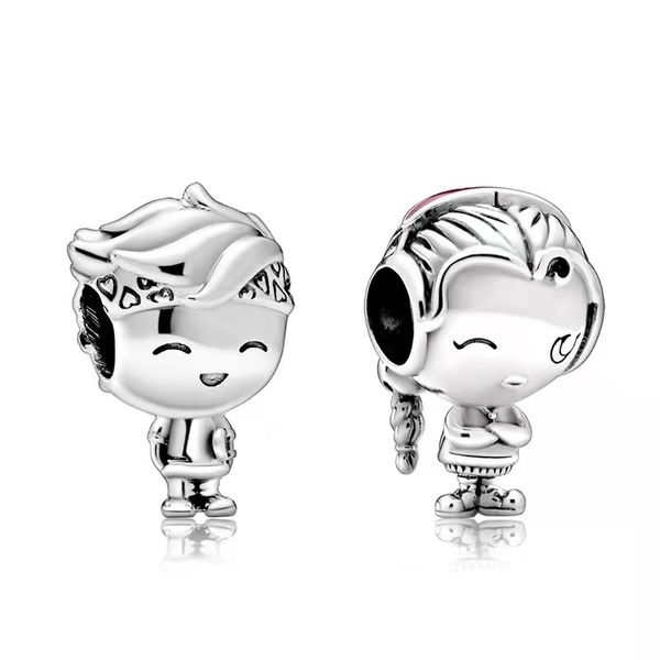 new charm boy and girl beads silver charm beads fit for diy bracelet bead for bangle snake chain diy jewelry accessories, Black
new charm boy and girl beads silver charm beads fit for diy bracelet bead for bangle snake chain diy jewelry accessories, Black