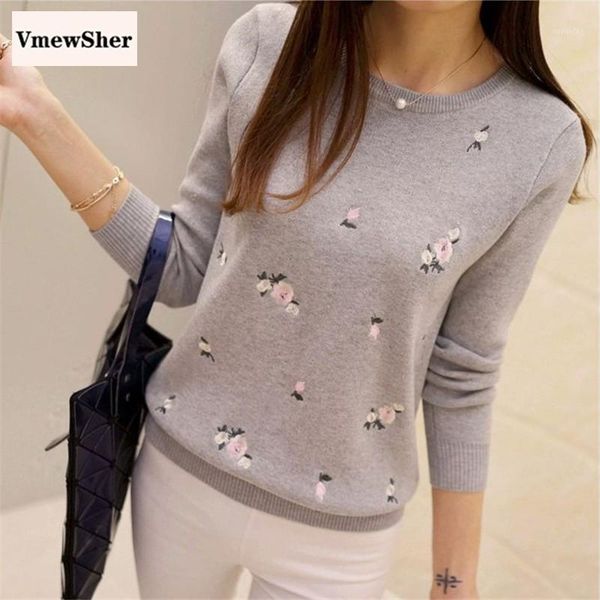 vmewsher winter sweater women floral embroidery ladies pullover autumn knit jumper fashion winter pull o-neck long sleeve1, White;black
vmewsher winter sweater women floral embroidery ladies pullover autumn knit jumper fashion winter pull o-neck long sleeve1, White;black