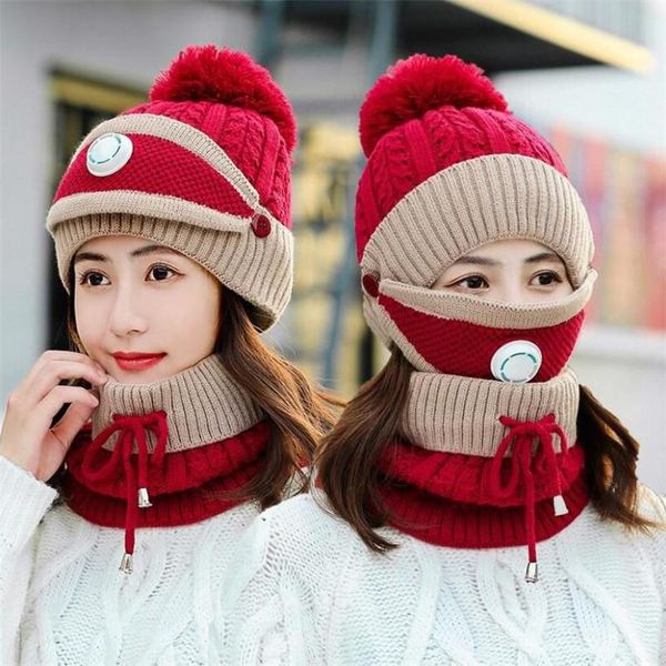 2020 new 3 pieces set women's knitted hat scarf caps neck warmer winter hat for ladies girls skullies beanies warm fleece caps, Blue;gray
2020 new 3 pieces set women's knitted hat scarf caps neck warmer winter hat for ladies girls skullies beanies warm fleece caps, Blue;gray