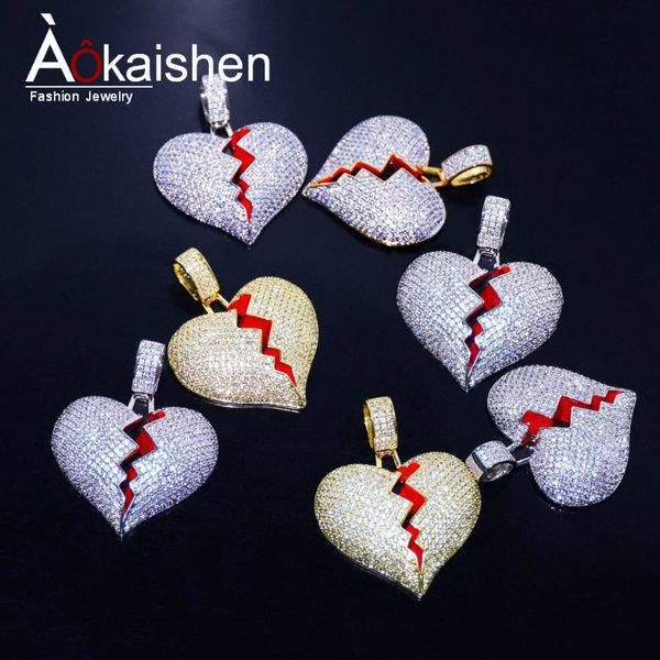 factory6rr1iced heart necklace solid pendant broken out & with tennis chain gold color bling cubic zircon men's hip hop 
factory6rr1iced heart necklace solid pendant broken out & with tennis chain gold color bling cubic zircon men's hip hop