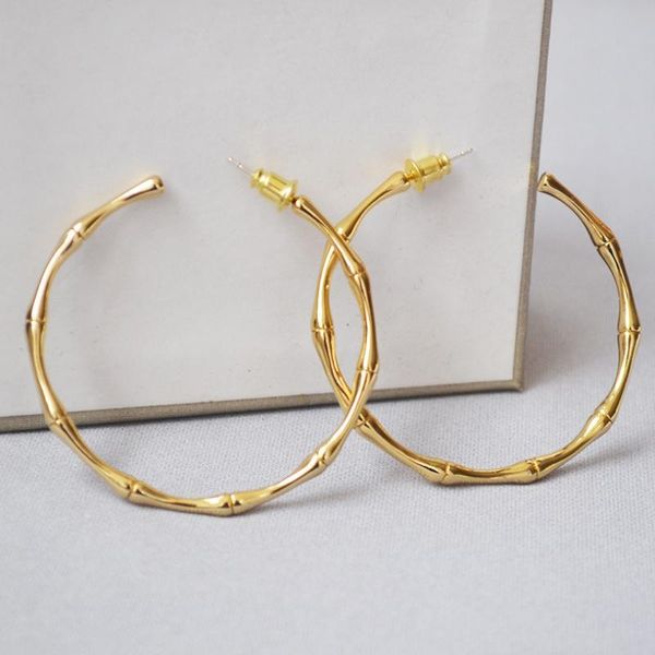 punk round bamboo hoop earrings statement gold color metal earrings for women jewelry oorbellen party, Golden;silver
punk round bamboo hoop earrings statement gold color metal earrings for women jewelry oorbellen party, Golden;silver