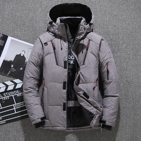 men's down & parkas white duck jacket thick warm winter puffer hooded thicken parka zipper many pockets coat male6xl, Black
men's down & parkas white duck jacket thick warm winter puffer hooded thicken parka zipper many pockets coat male6xl, Black
