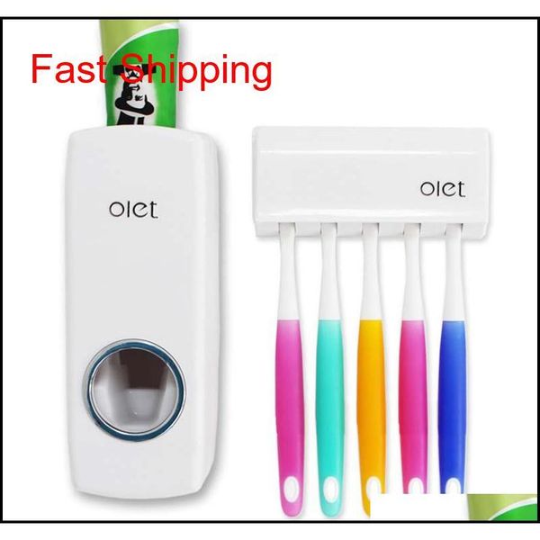 1 set tooth brush holder matic toothpaste dispenser + 5 toothbrush holder toothbrush wall mount stand bathroom to qylbxk bdenet
1 set tooth brush holder matic toothpaste dispenser + 5 toothbrush holder toothbrush wall mount stand bathroom to qylbxk bdenet