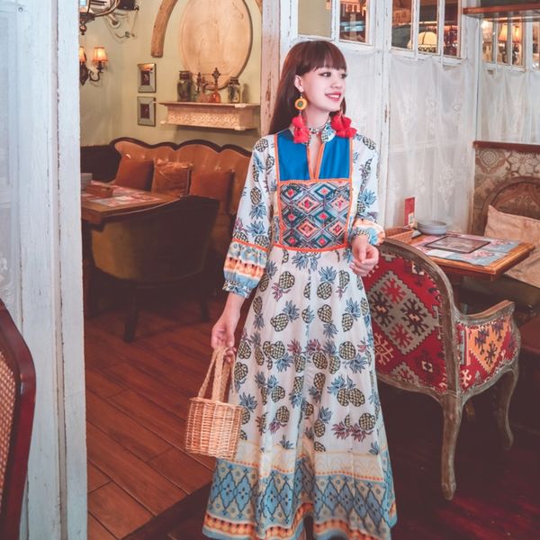 smiql m3x2c autumn printed women travel bohemian long ethnic style embroidery chiffon dressembroidered dress dress holiday new early, Black;gray
smiql m3x2c autumn printed women travel bohemian long ethnic style embroidery chiffon dressembroidered dress dress holiday new early, Black;gray