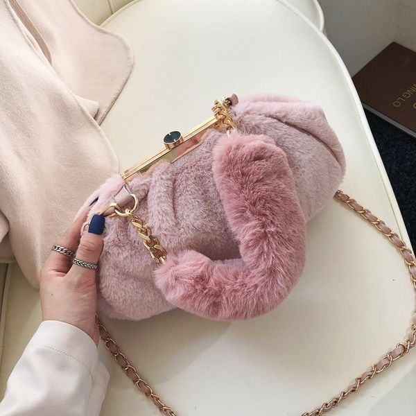 faux fur women shoulder bag casual plush lady tote handbag fashion chain small clip bags travel purse female winter crossbody
faux fur women shoulder bag casual plush lady tote handbag fashion chain small clip bags travel purse female winter crossbody