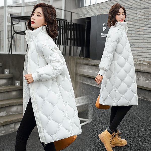 2021 new female fashion mid-winter with thick length padded loose korean version and thin down winter jacket xuxr, Black
2021 new female fashion mid-winter with thick length padded loose korean version and thin down winter jacket xuxr, Black