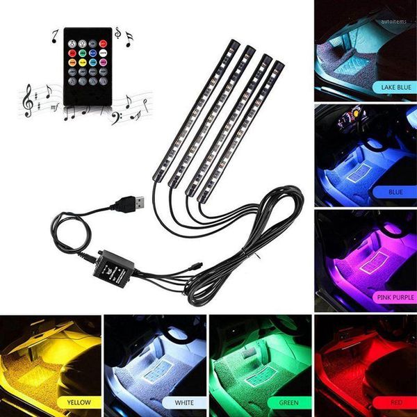 car led strip light, rgb 4pcs 48led multicolor music car interior lights under dash lighting waterproof kit with sound active fu1
car led strip light, rgb 4pcs 48led multicolor music car interior lights under dash lighting waterproof kit with sound active fu1