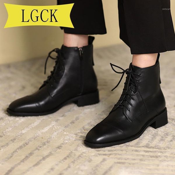 boots big size 34-43 autumn female 2021 genuine leather women booties lace up white winter shoes non-slip girl boot1, Black
boots big size 34-43 autumn female 2021 genuine leather women booties lace up white winter shoes non-slip girl boot1, Black