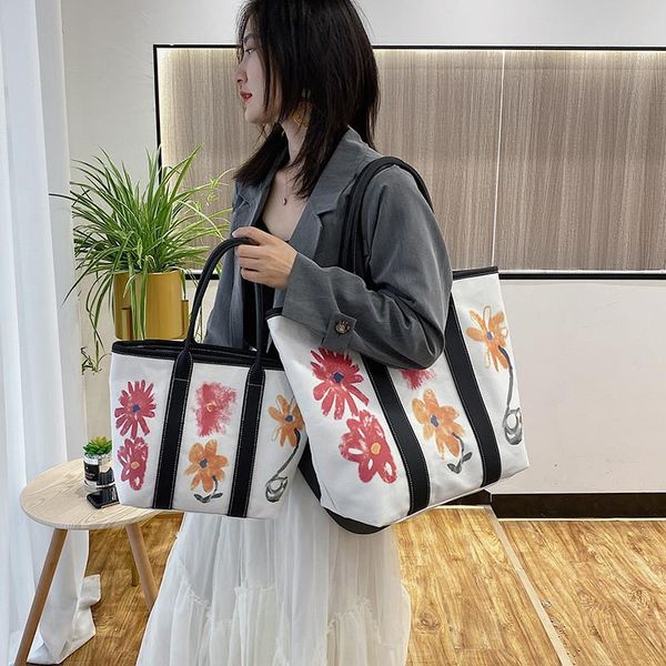 large capacity graffiti tote bags for women 2020 new stylish wide strap canvas shopping bag lady simple solid color shoulder bag
large capacity graffiti tote bags for women 2020 new stylish wide strap canvas shopping bag lady simple solid color shoulder bag