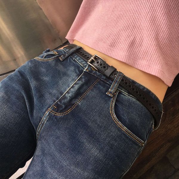 pure cow leather pin buckle fashion hollow out simple versatile korean thin women's jeans belt, Black;brown
pure cow leather pin buckle fashion hollow out simple versatile korean thin women's jeans belt, Black;brown