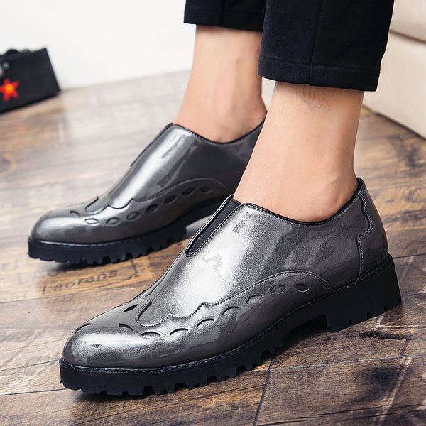 2020 new fall 2020) new pointed toe platform slip on leather shoes british formal business leather shoes fashion fashion thin shoes 2251, Black
2020 new fall 2020) new pointed toe platform slip on leather shoes british formal business leather shoes fashion fashion thin shoes 2251, Black