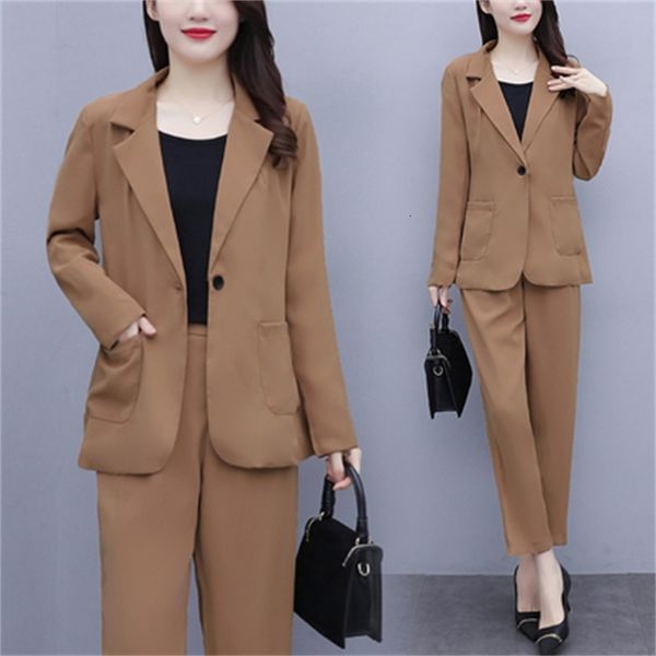 blazer mode and suit femme female pantalon suits with women's pants bacz, White;black