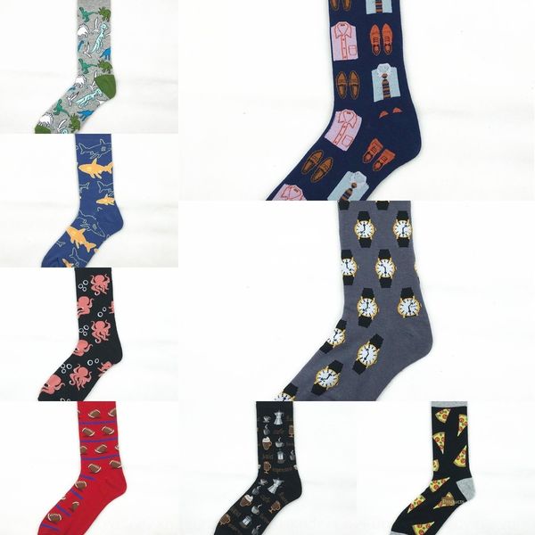 fashion men's mid tube socks fashion cartoon animal food geometric stripes jacquard jacquard in fall winter 2019 rv9sq, Black
fashion men's mid tube socks fashion cartoon animal food geometric stripes jacquard jacquard in fall winter 2019 rv9sq, Black
